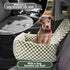 30 lbs(Grid Dog Car Seat for Small Dogs,Medium Dog Car Bed with Detachable Washable Cover,Pet Puppy Booster Cars Seats