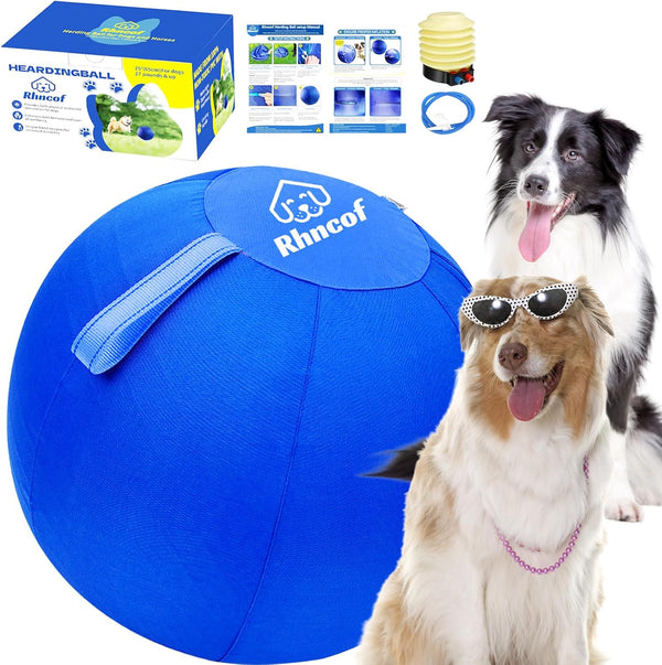 Rhncof 25 Herding Ball for Dogs/Horse: Herding Ball for Australian Shepherd, Outdoor Interactive