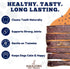 (10-12 Inch 30 Pc/Pack) Amazing Dog Treats - Beef Esophagus Jerky for Dogs - - Gullet Dog Chews