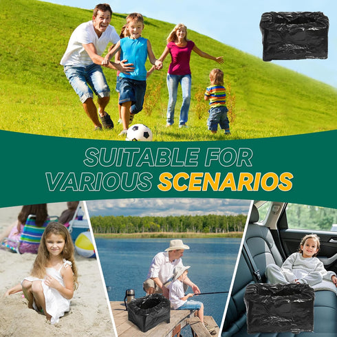 In-car Portable Toilet Collapsible Potty, Emergency Toilet, Temporary Potty For Outdoor Camping, Road Trips, Traffic