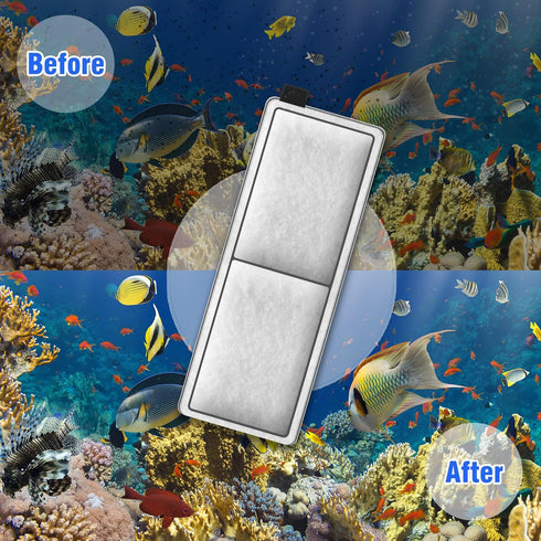 Replacement Aquarium Filters for Top Fin RF-L Large Retreat Filter Cartridges (6-Pack)