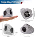 Aquarium Decorations - Cave Fish Tank Accessories Rock Decor for Shrimp Cichlid Hiding Breeding Small Fish Bowl
