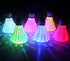 Inngree LED Badminton Birdies, LED Colourful Shuttlecock Dark Night Goose Feather Glow Birdies Lighting Outdoor Indoor