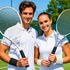 BEACE Sweatbands Sports Wristband for Men & Women - Moisture Wicking Athletic Cotton Terry Cloth Sweatband for Tennis