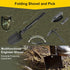XUANLAN 248PCS Packed Survival First Aid Kit, Survival Tools Camping Essentials Tactical Gear Emergency Trauma Medical
