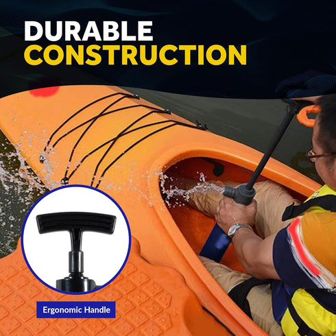 Five Oceans Manual Bilge Pump - 18-Inch Hand Bilge Pump for Boats, Canoe, Kayak, and Small Boats