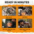 Backpacking, 2 (6-Pack, Peak Refuel Breakfast Meals | Freeze Dried Camping & Emergency Prep Food | Servings Pouches