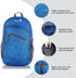 Outlander Packable Handy Lightweight Travel Hiking Backpack Daypack - Dark Blue-L
