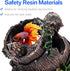 4 Pcs Fish Tank Decorations, Broken Barrel Aquarium Ornaments for Betta Hideout, Large Fish Tank or Small Shrimp