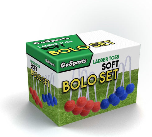 Set GoSports Ladder Toss Bolo Replacement - Kid Safe Soft Rubber or Hard Golf Balls