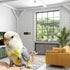 Magnoloran 2Pcs 80 Inch Bird Diapers Bird Harness Flight Suits Diapers with Flying Leash Parrot Nappy Washable Cute
