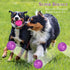 3'' Squeaky Dog Toy Balls - 3 PCS for Large Medium Breeds, Indestructible for Playing, Fetching & Retrieving
