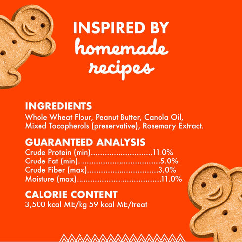 16 oz. Buddy Biscuits Crunchy Dog Treats, Peanut Butter, Box