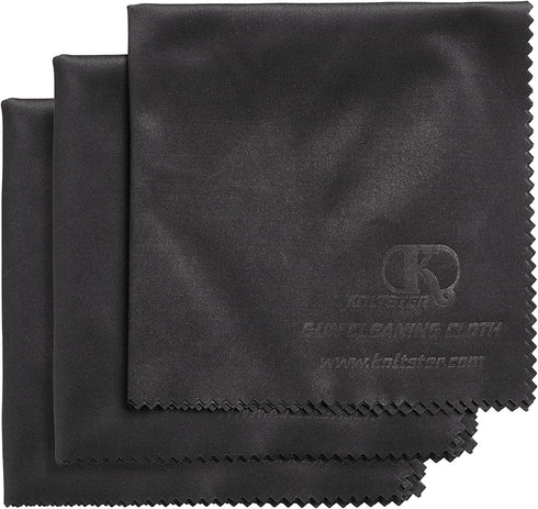 Gun Cleaning Cloth 3pcs Microfiber Lint Free Gun Cleaning Wipes Reusable Polishing