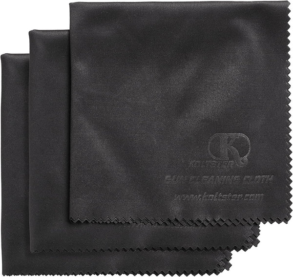 Gun Cleaning Cloth 3pcs Microfiber Lint Free Gun Cleaning Wipes Reusable Polishing