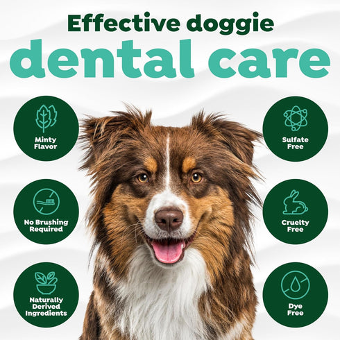 TropiClean Fresh Breath Oral Care Spray for Dogs & Cats | Dog Breath Spray | Mint Breath Freshener, 4 oz