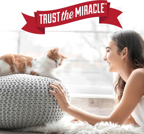 Nature’s Miracle Advanced Stain and Odor Eliminator, 32 Ounces, For Severe Cat Messes