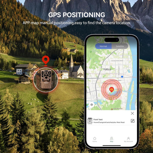 usogood 4K 48MP, Phone,8 32GB Trail Camera WiFi Game Camera that Send Pictures to Batteries & Card,Wifi Trail Cameras