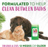 TropiClean Berry & Coconut Dog Wipes for Paws and Butt | Deep Cleaning Grooming Wipes | Safe for The Face | 100 Count