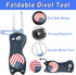 Golf Club Brush and American Flag Golf Towels, Cleaning Kit, Golf Accessories Cleaner Tool with Strong Magnet
