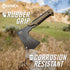 Gerber Gear Pack Hatchet - 3.5" Steel Blade Camping and Survival Hatchet with Mountable Nylon Sheath in Coyote Brown