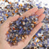 T4U Crystal Chips Tumbled Polished Natural Agate Gravel Stones 1LB - Decorative