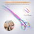 7.0in Set, 6 1 Titanium Professional Pet Grooming Scissors GEMEK in Straight & Thinning & Upwards Curved & Downwards