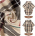 PUPTECK Cute Plaid Dog Shirt, Soft Puppy Cat Polo T-Shirt for Small Medium Dogs, Boy Girl Outfit, Costume M
