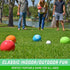 90 mm Set 8 GoSports Soft Bocce Includes Weighted Balls, Pallino and Case, Play Indoors or Outdoors