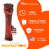 Nylabone Textured Bone Power Chew Toy for Dogs - Durable & Tough for Aggressive Chewers, Beef Jerky Flavor, X-Large