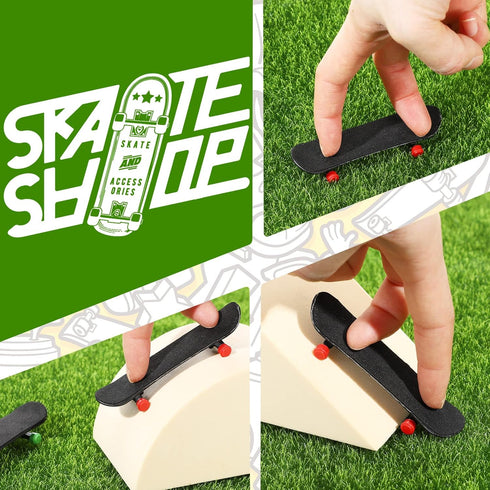 100 110x36mm Tinlade Pcs Fingerboard Grip Tape, No-Slip Foam Grip Tape for Finger Skateboards, Fingerboard Accessories