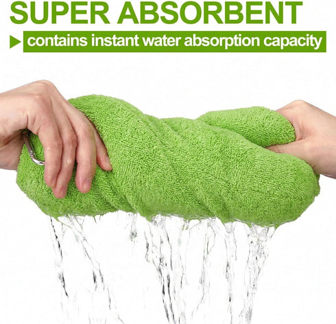 Acellegic 4 Pcs Kayak Sponge Kayaking Water Absorbing Bilge Sponges Dual Color Kayak Accessories for Cleaning