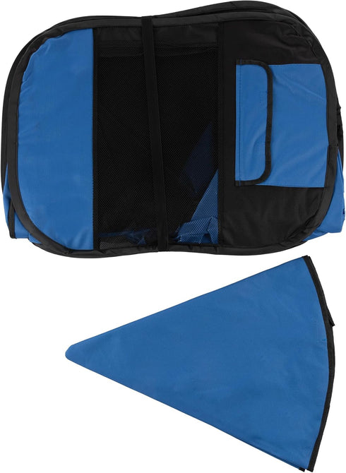 42x25 Pet Playpen - Pop-Up Dog Kennel with Carry Bag - Portable Play Pen for Dogs, Cats, Rabbits, and Small Animals by