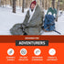 S.O.L. Survive Outdoors Longer 90% Heat Reflective Emergency Blanket, 58" x 98", Green