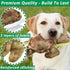 5 Pack LECHONG Stuffed Animal Dog Toys, Tough Squeaky Dog Toys, Plush Toys Assortment, Great Value Pet Toys Bundle