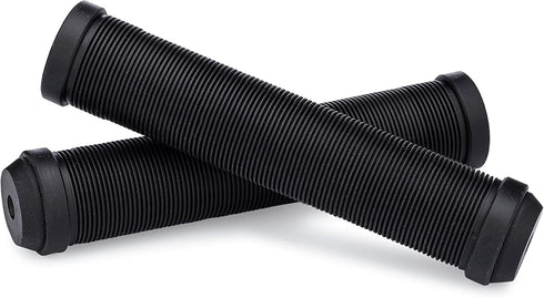 Ronin Grip Without Flange - Flangeless BMX Bike and Scooter Handlebar Grips with End Plugs