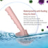 Slicker Brush for Dogs, Super Denser Soft Long Pin Slicker Dog Brush for Thick and Long Fur, 25mm (1'') Doodle Brush