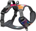 Embark Urban Dog Harness - No-Pull Reflective Trim for Small, Medium & Large Dogs, Heavy Duty Oxford, 2 Leash Clips &