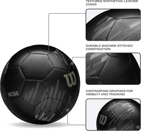 3, 4 5 WILSON NCAA Vantage Soccer Balls - Size Size and Size