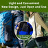 MealFlow Pro Backpack Portable Foldable Stool, Pocket Chair Camping Fishing Stool, Mini Outdoor Camping Stool Sling