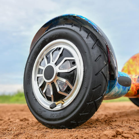 RUTU Heavy Duty Tire 10x2 / 10x2.125 - Compatible with Smart Electric Balance Scooter Bike, Bicycle, Tricycle