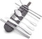 Portable Stainless Steel Flatware Set with Waterproof Case, Travel Camping Cutlery Set, Silverware Dinnerware Set