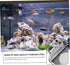 4pcs Fish Tank Cover Bracket - Stainless Supports for Glass Lid Support