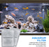 HiTauing 12 Packs PF-S Filter Cartridge for Top Fin Silenstream PF10 Power Filters