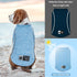 KYEESE Dog Shirt Soft Breathable T-Shirt with Reflective Strip for Night Walking, Lightweight Cat Shirt