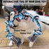 Dog Rope Toys for Large Dogs, Heavy Duty Tough 3 Feet 5 Knots, Indestructible Chew Toys for Aggressive Chewers