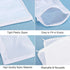 Segarty Filter Media Bags, 10PCS 11.7x7.8 Inch Nylon Mesh Bags with Plastic Zipper for Aquarium