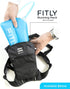 Soft Flask 17 oz (500 ml), Shrink As You Drink Water Bottle for Hydration Pack/Running Vest