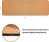 FOILLER Luxury Cork Yoga Mat, Natural Organic Cork & Eco-Friendly TPR, Non Slip Exercise & Fitness Mat (72” x 24”x4mm)