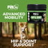 Pet Chef Advanced Dog Hip & Joint Supplement Treat with Glucosamine, Chondroitin & Turmeric for Pain Relief